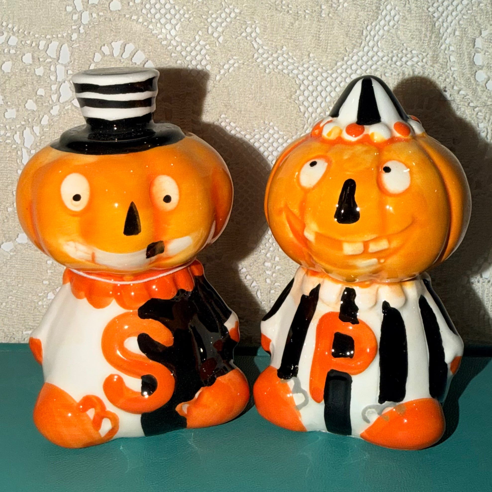 Halloween Friends Salt & Pepper Set $20