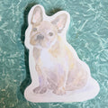 Frenchie Dog Die-cut Notepad $14