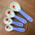 Very Cherry Ceramic Measuring Spoons $24
