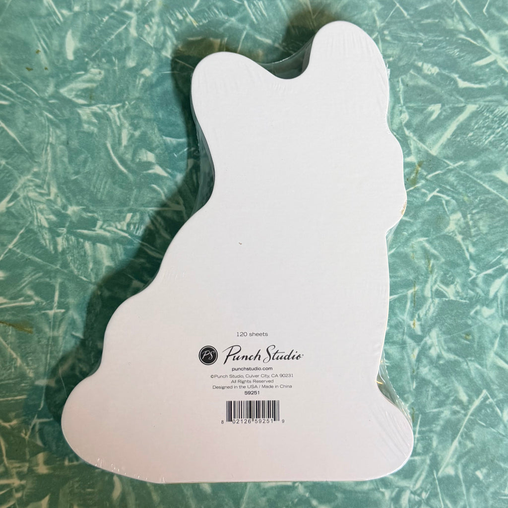 Frenchie Dog Die-cut Notepad $14