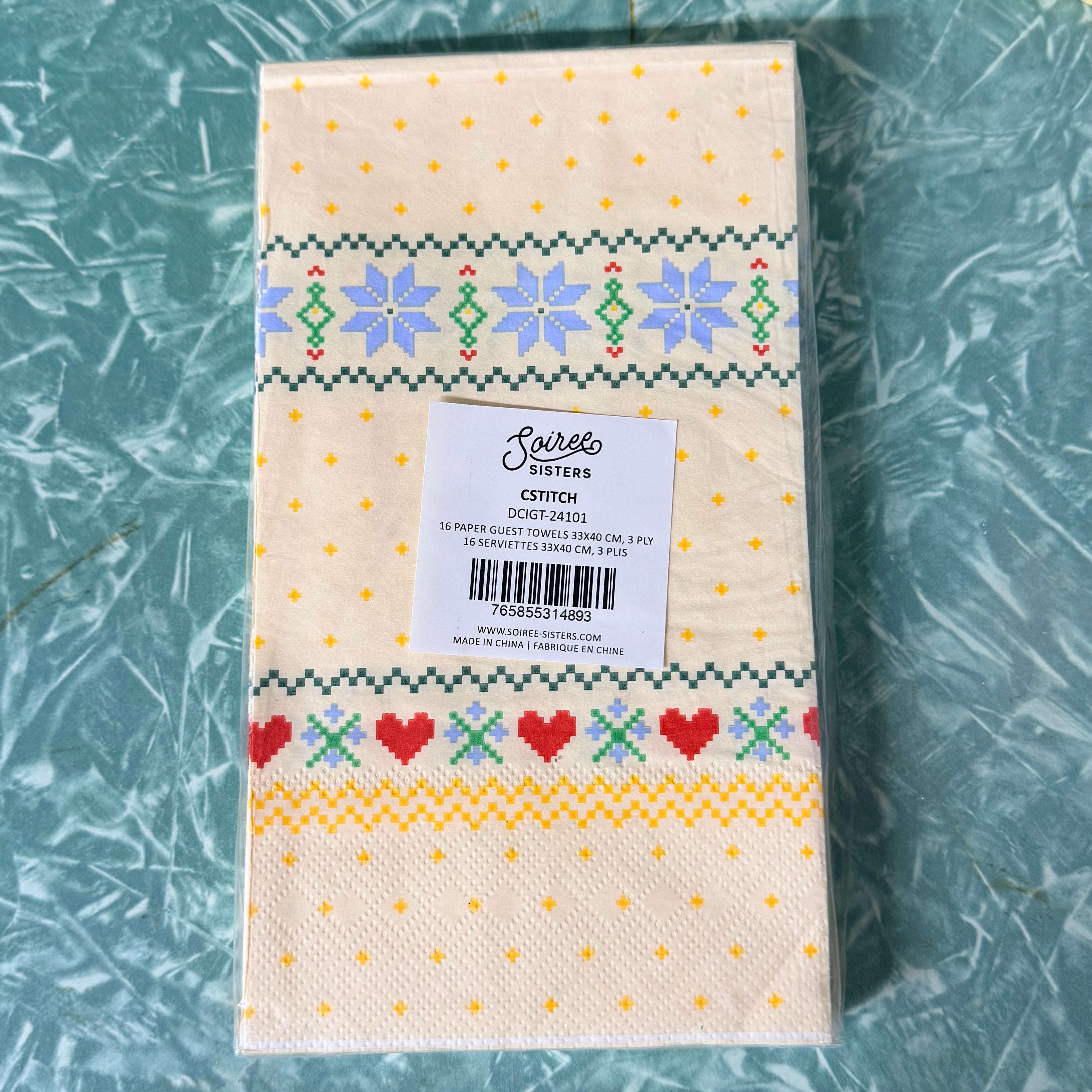 Please Leave by 9 Paper Guest Towels $10