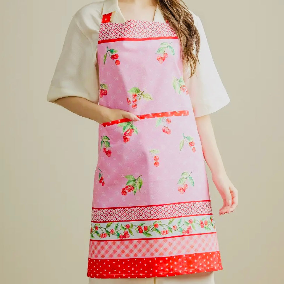 Pink Cherries Cooking Apron $28