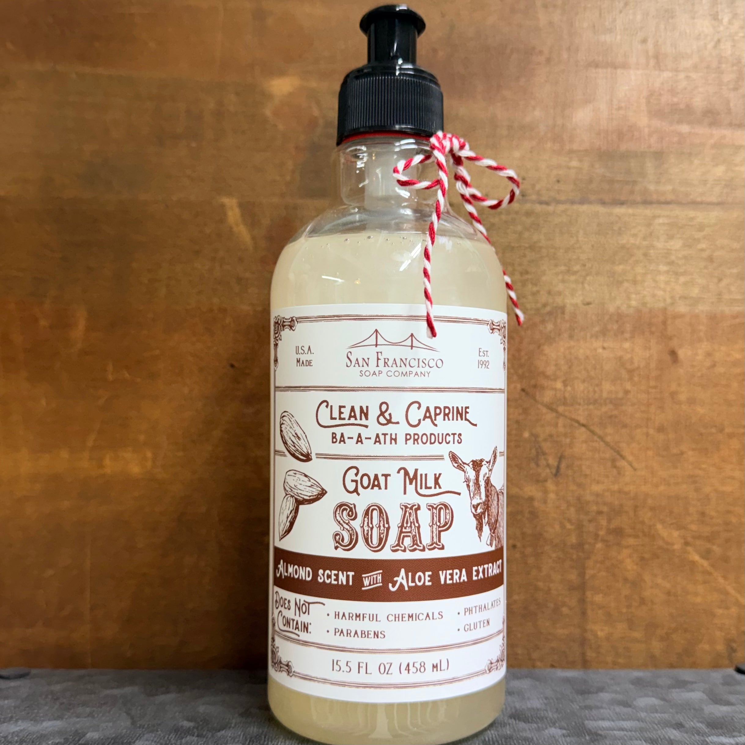 Almond Goat Milk Liquid Soap $14