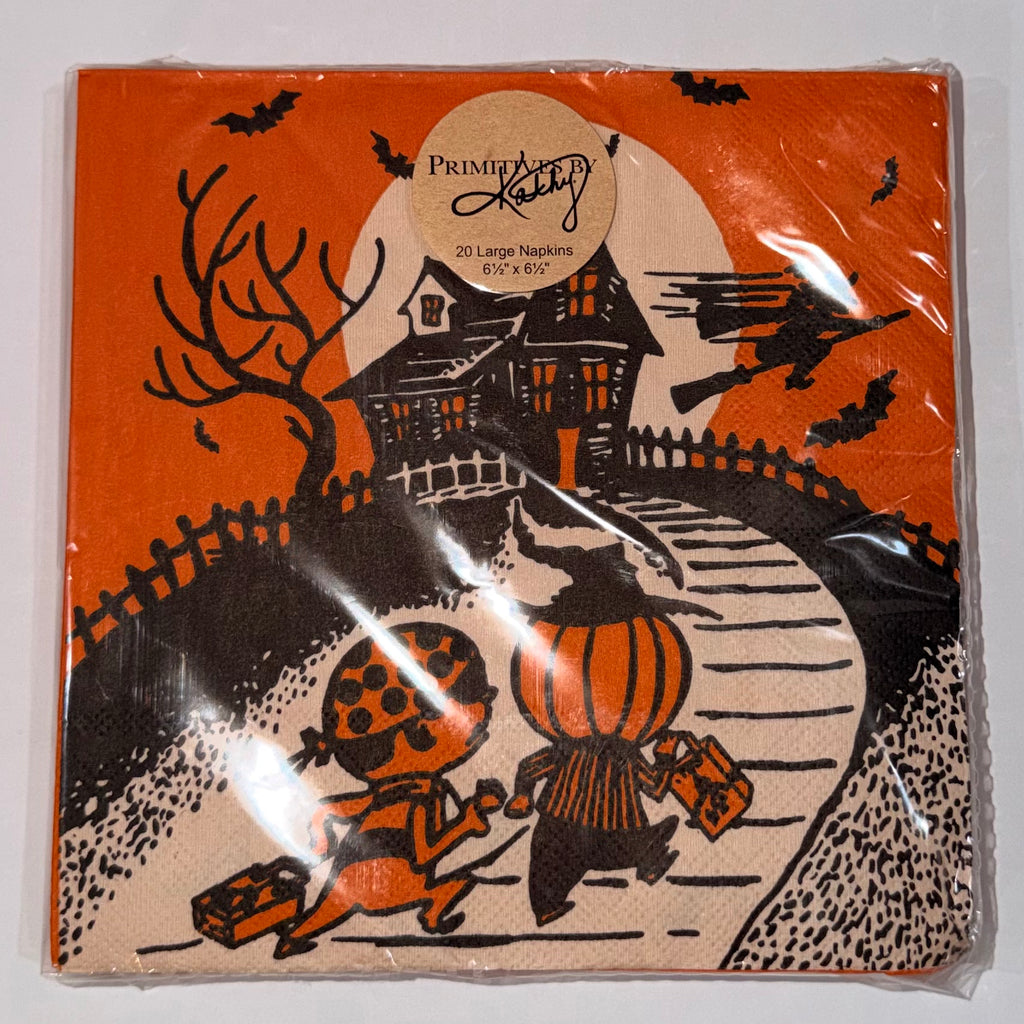 Vintage Halloween Paper Luncheon Napkins $7