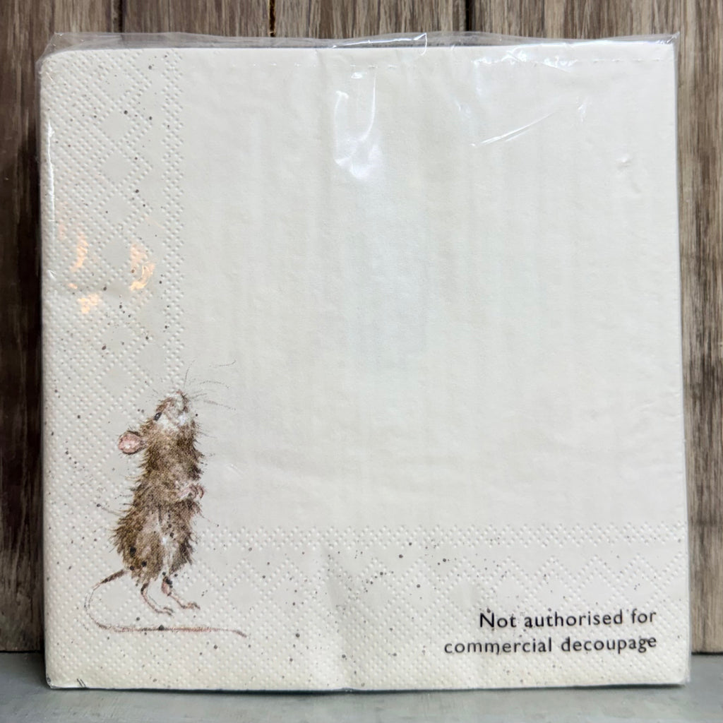 Fuzzy Mice Paper Luncheon Napkins $6