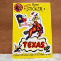 Texas Retro Sticker $6