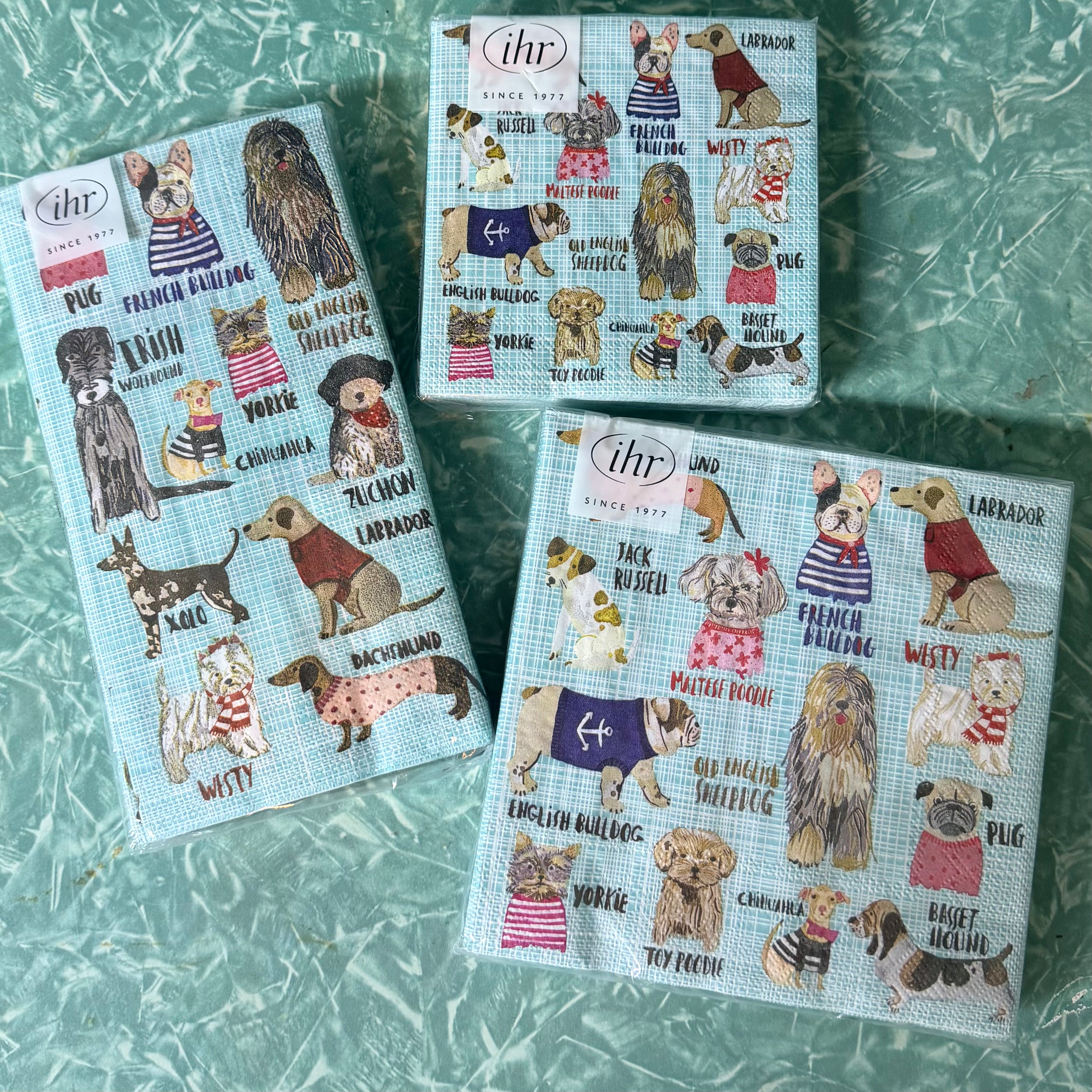 All the Dogs Paper Napkins 3 Sizes
