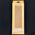 Black & Orange Paper Straws $5