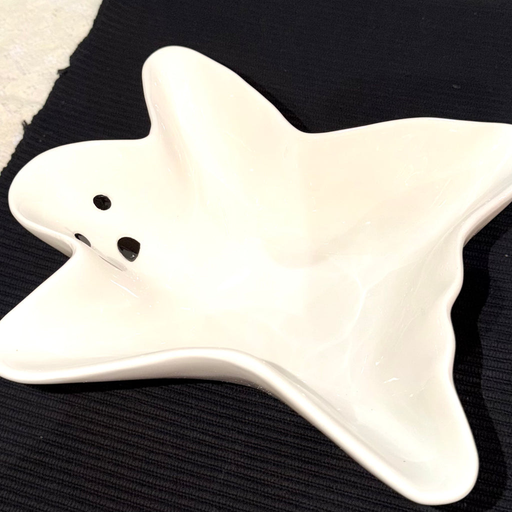 Ceramic Ghost Candy Dish $25
