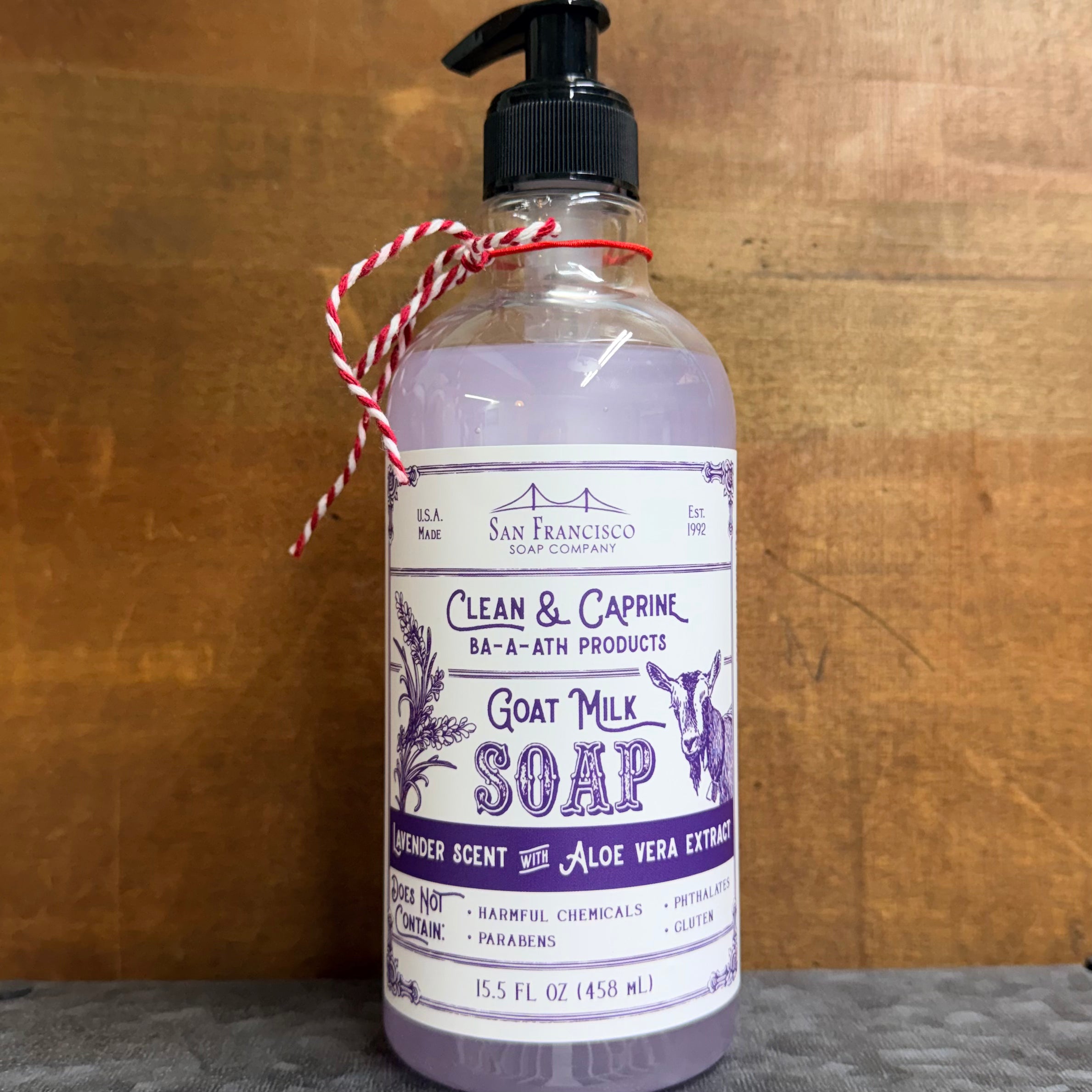 Lavender Goat Milk Liquid Soap $14