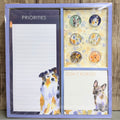Dog Magnet & Notepad Set $24