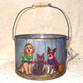 Dog & Cat Halloween Bucket $30