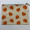 Pomeranian Zippered Pouch $12
