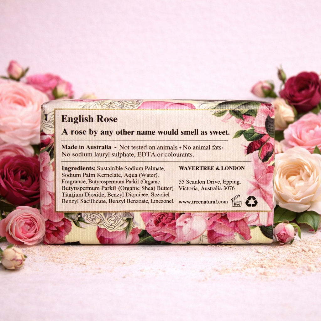 English Rose Bar Soap $10