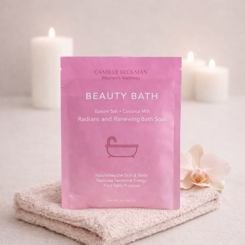 Camille Beckman Radiant & Renewing Bath Soak $6