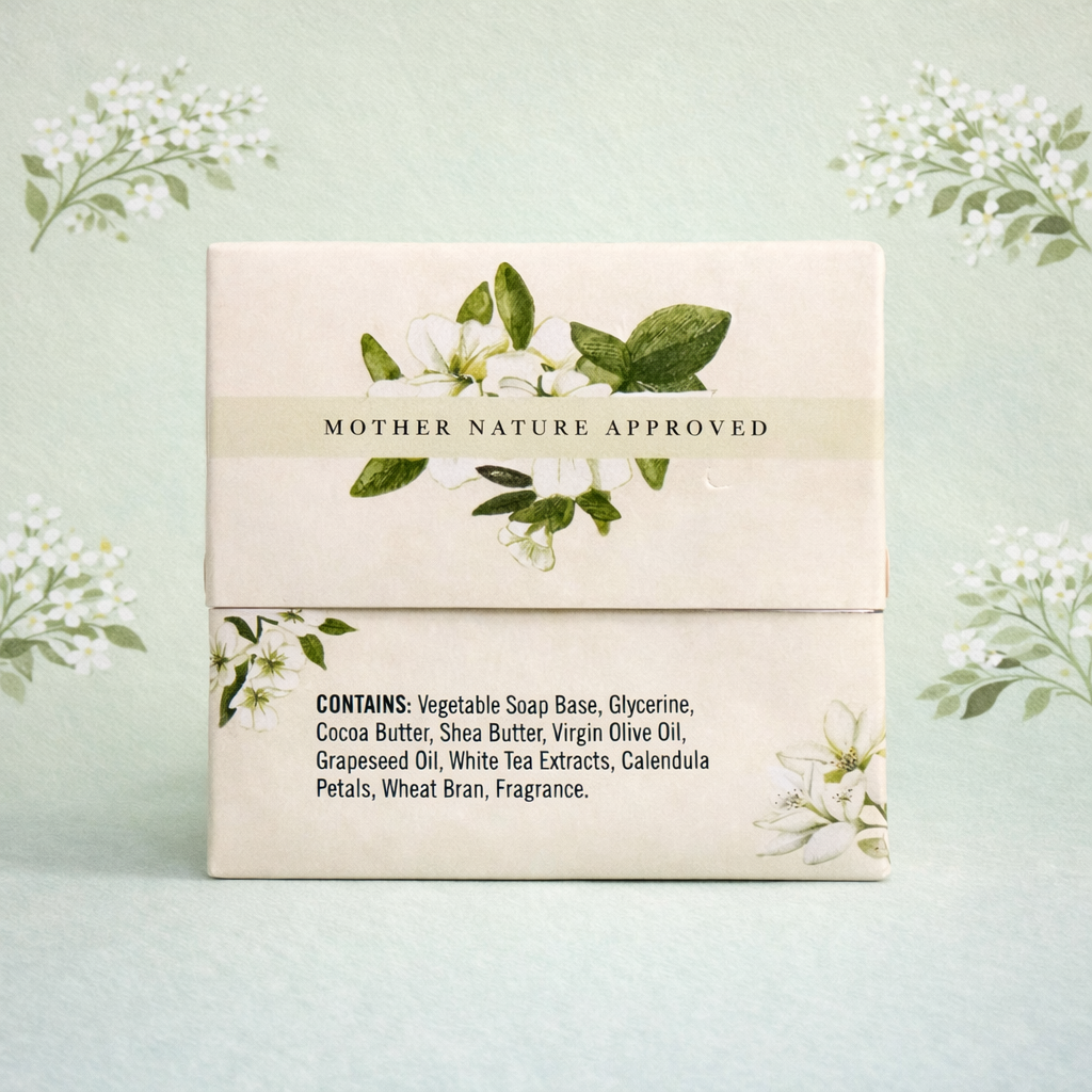 White Tea Shea Butter Bar Soap $10
