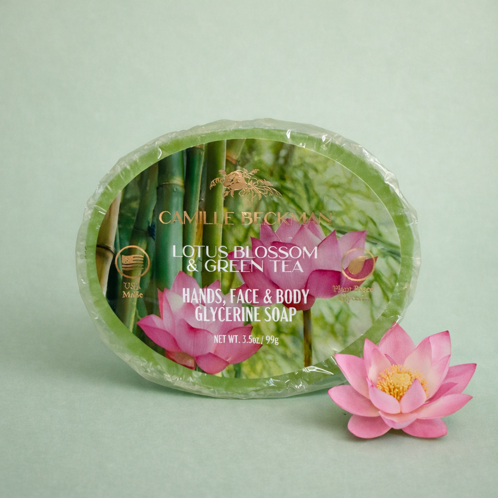 Camille Beckman Lotus Blossom Glycerine Bar Soap $5
