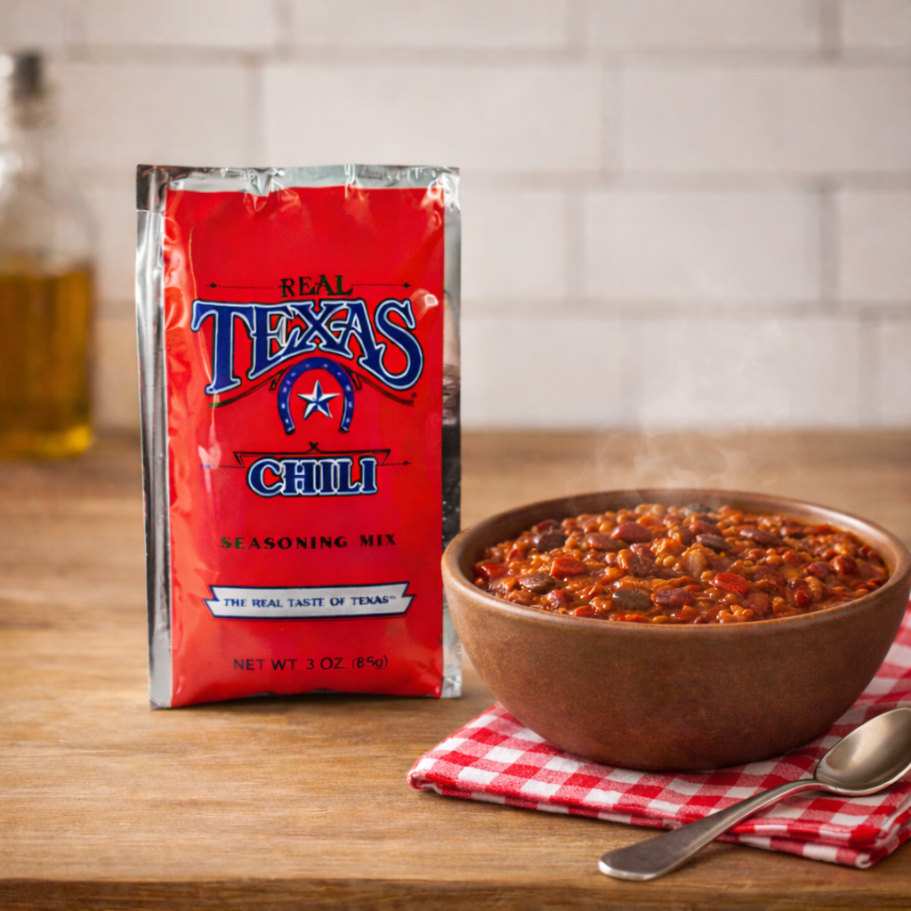 Real Texas Chili Seasoning Mix $5
