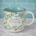 The Lord’s Mercies Mug $15