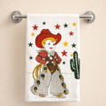 Little Cowboy Retro Kitchen Towel $15