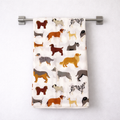 Dogs All Over Towel $14